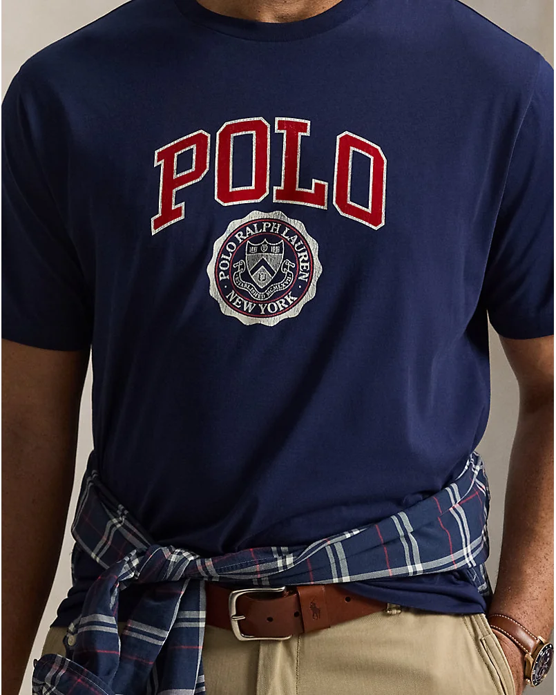 Футболка Ralph Lauren с вышитым пони увеличенных размеров — 5