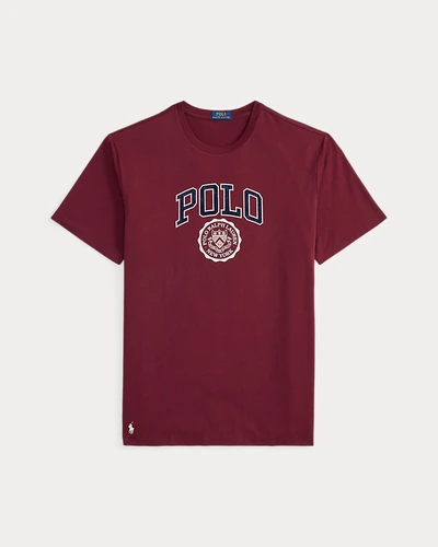 Хлопковая футболка с логотипом Polo увеличенных размеров