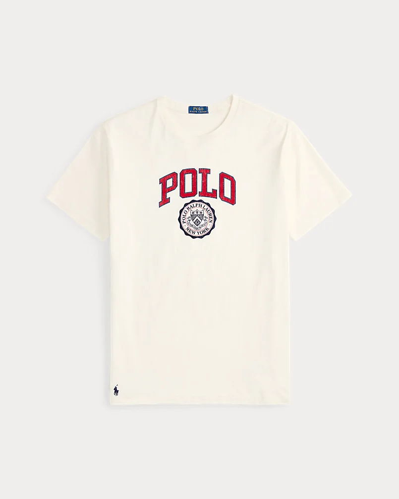 Хлопковая футболка с логотипом Polo увеличенных размеров — 1