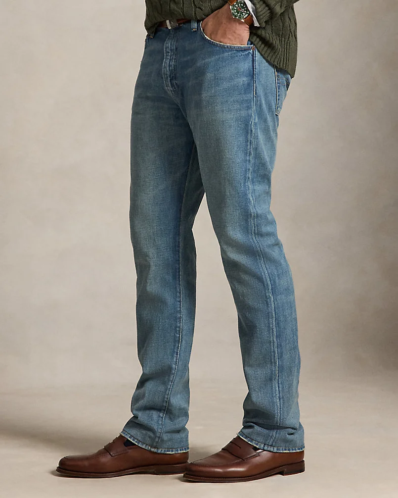 Прямые джинсы Hampton Big & Tall из денима — 4