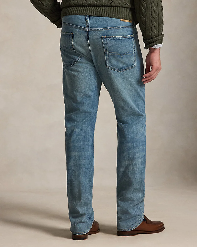Прямые джинсы Hampton Big & Tall из денима — 5