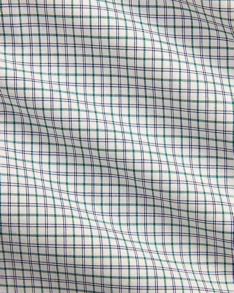 Рубашка Checked Stretch Poplin — 6