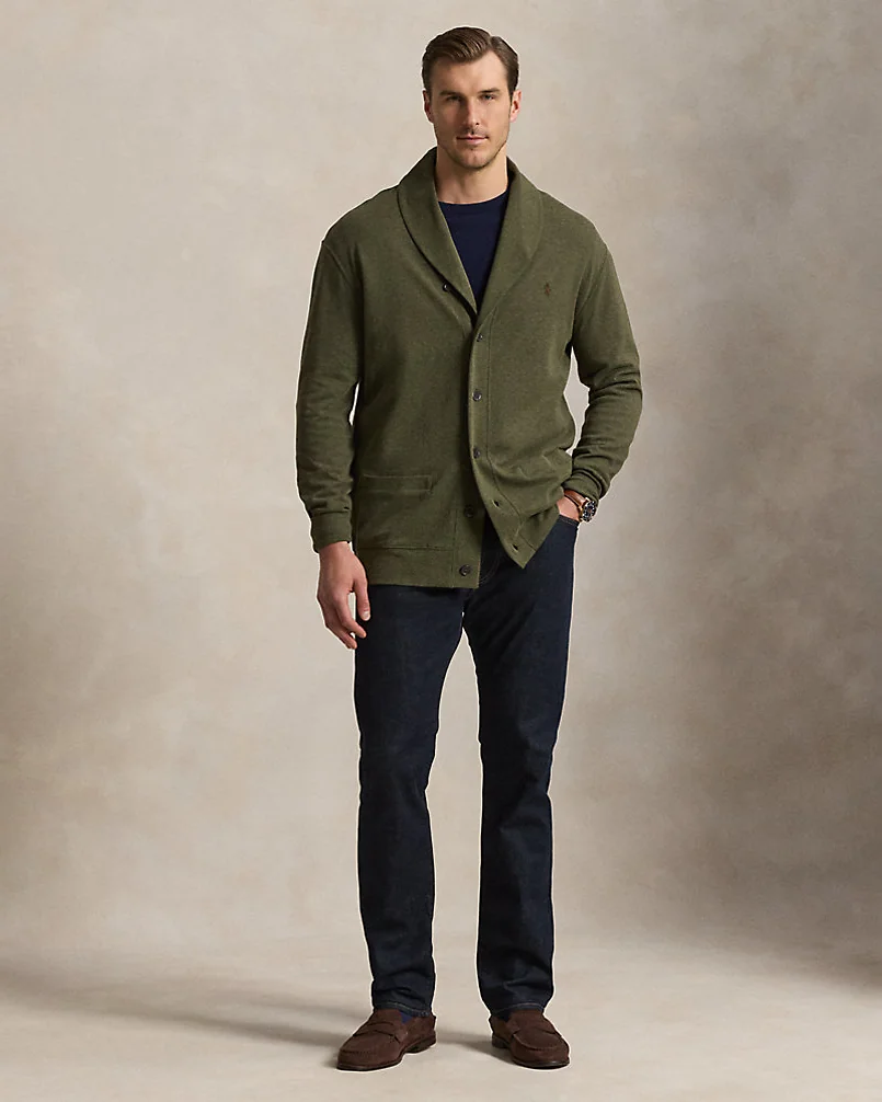 Кардиган Luxury Jersey с шалевым воротником — 3