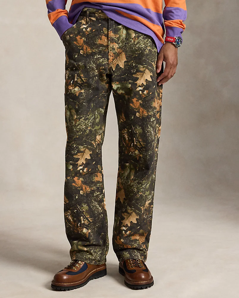 Брюки Ralph Lauren Polo Dungaree с камуфляжным принтом — 3