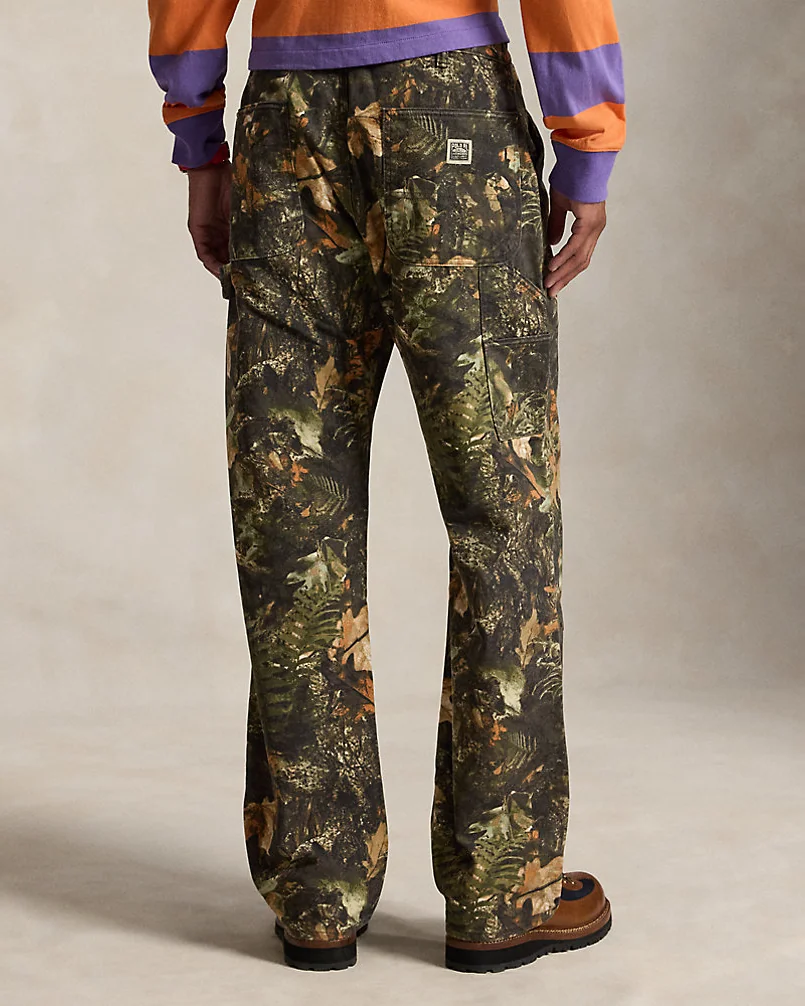 Брюки Ralph Lauren Polo Dungaree с камуфляжным принтом — 4