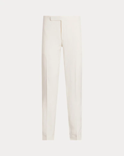 Брюки Ralph Lauren Purple Label Gregory шёлк-лён