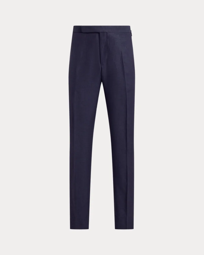Брюки Ralph Lauren Purple Label Gregory шёлк-лён — 1