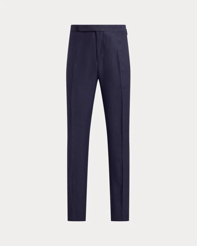 Брюки Ralph Lauren Purple Label Gregory шёлк-лён