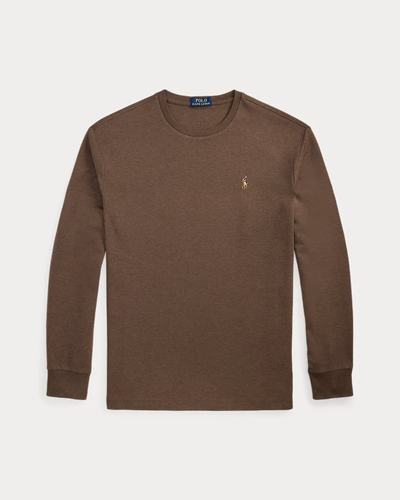 Лонгслив Ralph Lauren из мягкого хлопкового трикотажа — 1
