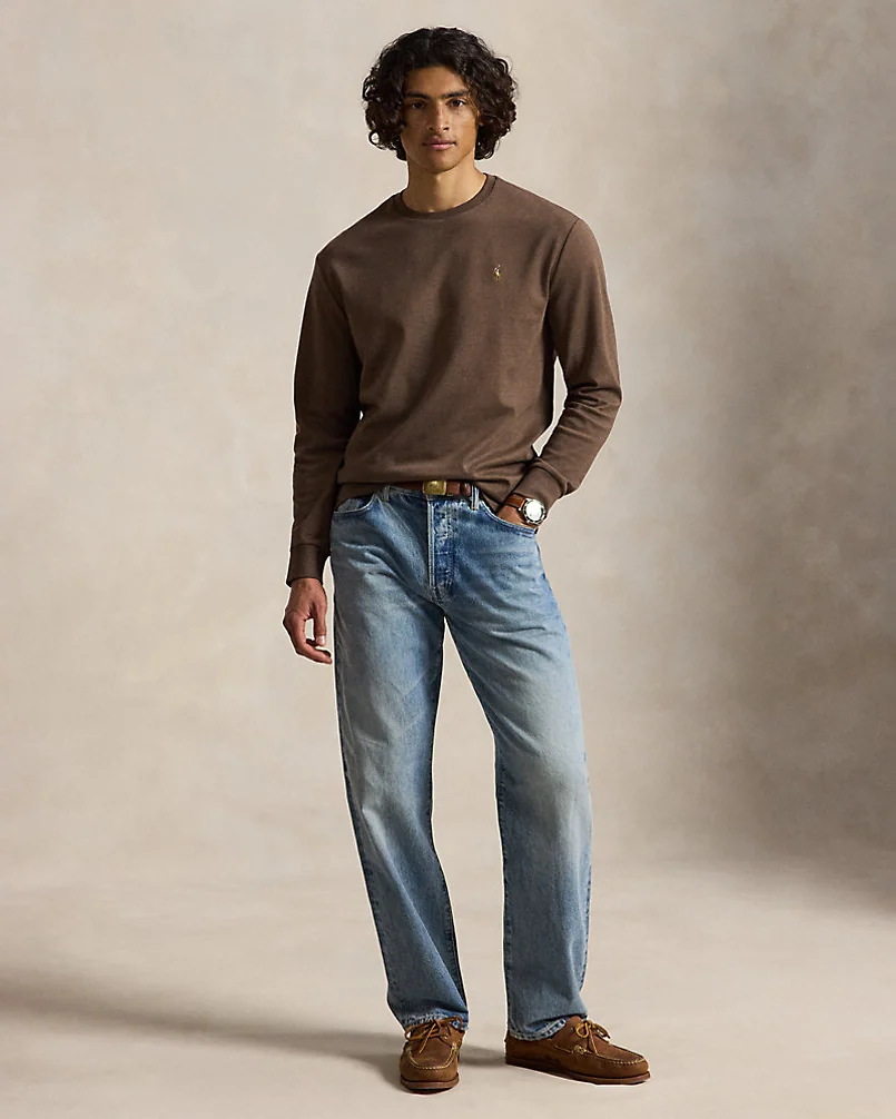 Лонгслив Ralph Lauren из мягкого хлопкового трикотажа — 3