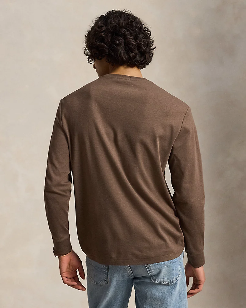 Лонгслив Ralph Lauren из мягкого хлопкового трикотажа — 4