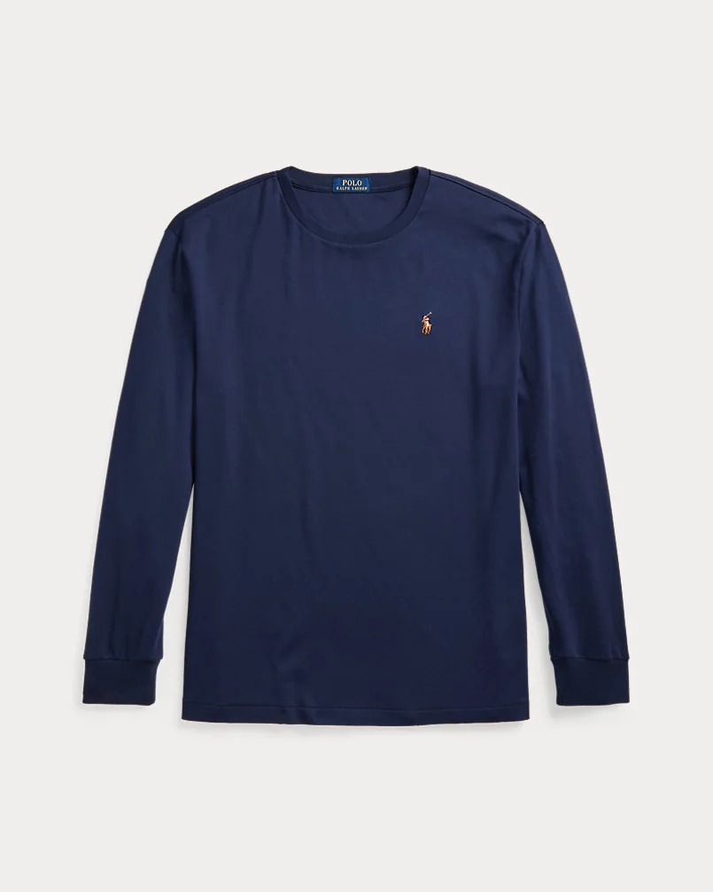Лонгслив Ralph Lauren из мягкого хлопкового трикотажа — 1