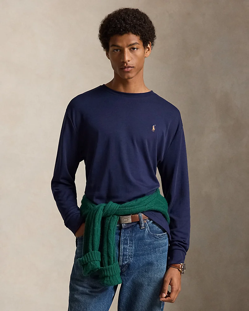 Лонгслив Ralph Lauren из мягкого хлопкового трикотажа — 2