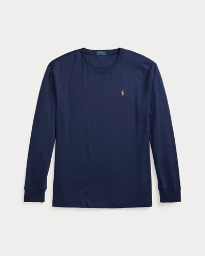 Лонгслив Ralph Lauren из мягкого хлопкового трикотажа