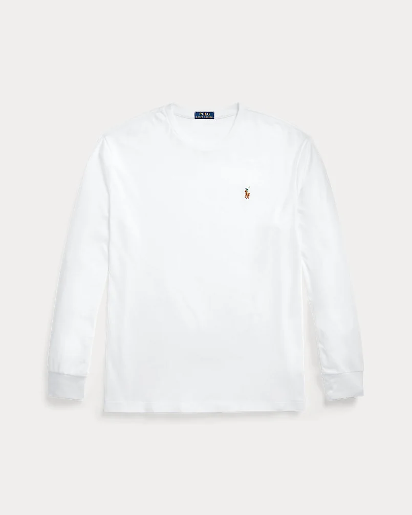 Лонгслив Ralph Lauren из мягкого хлопкового трикотажа — 1