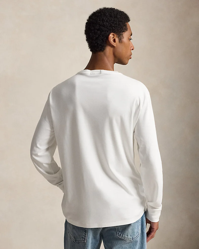 Лонгслив Ralph Lauren из мягкого хлопкового трикотажа — 4