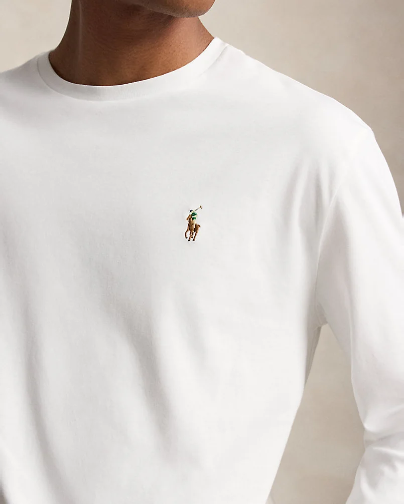 Лонгслив Ralph Lauren из мягкого хлопкового трикотажа — 5