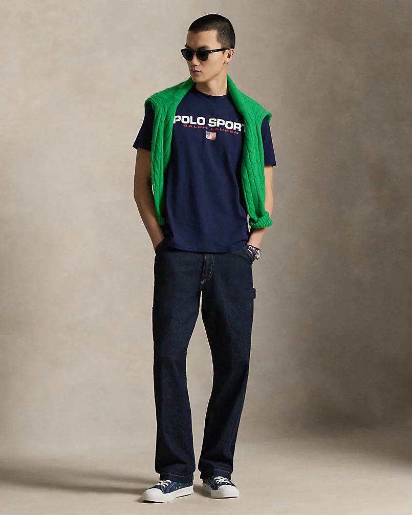 Футболка Polo Sport Jersey классического кроя — 3