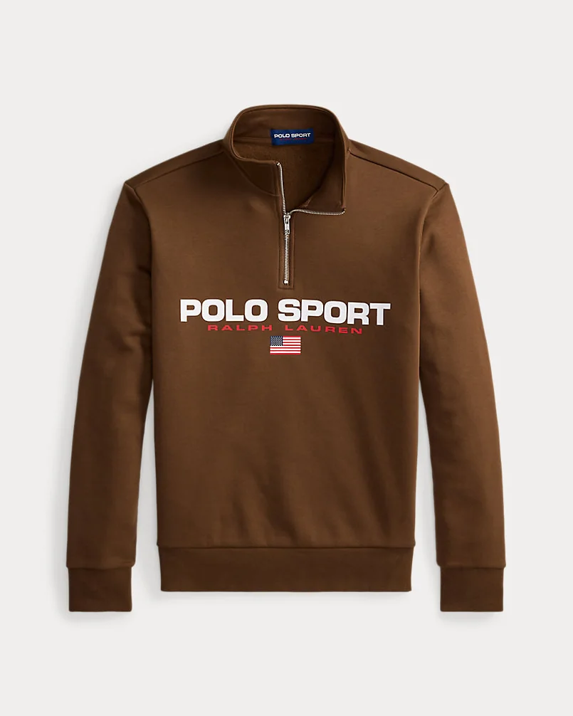 Свитшот Polo Sport Ralph Lauren на короткой молнии — 1