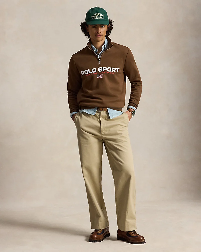 Свитшот Polo Sport Ralph Lauren на короткой молнии — 2