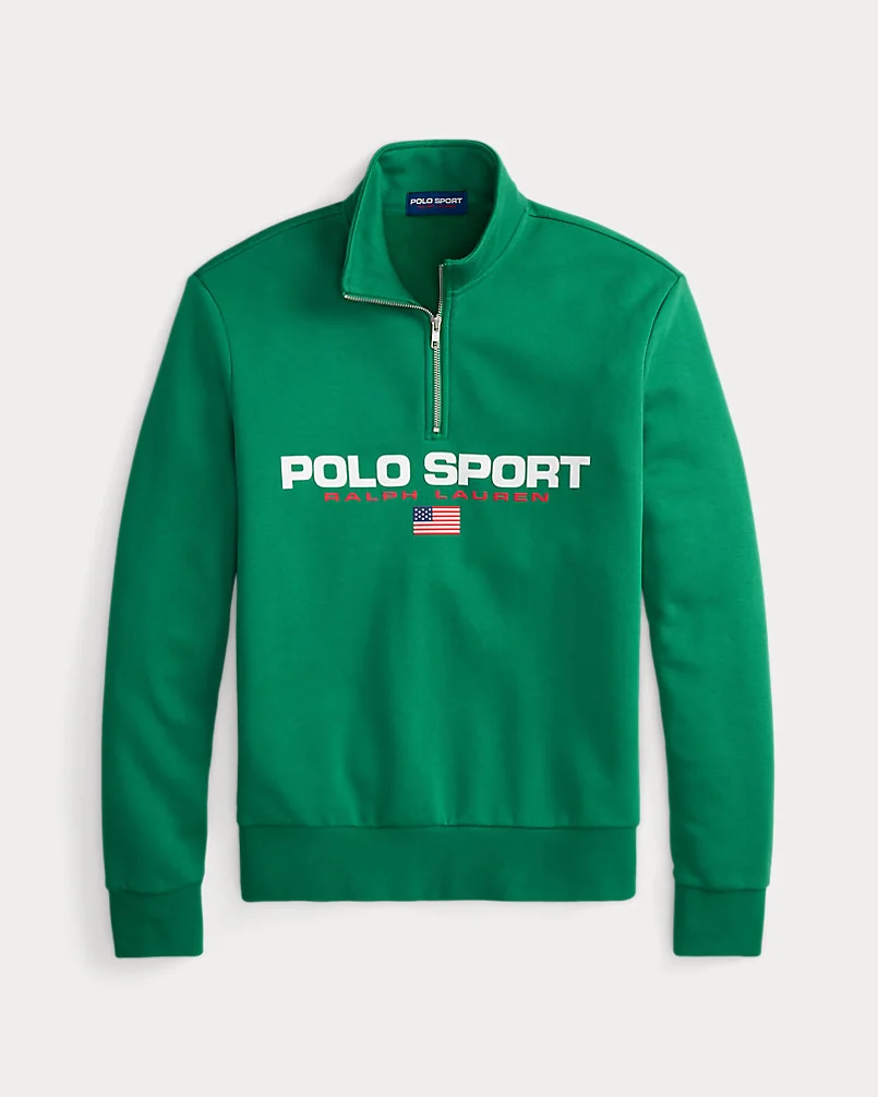 Свитшот Polo Sport Ralph Lauren на короткой молнии — 1
