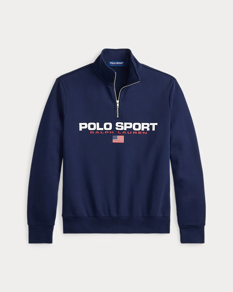 Флисовый свитшот Polo Sport на короткой молнии — 2