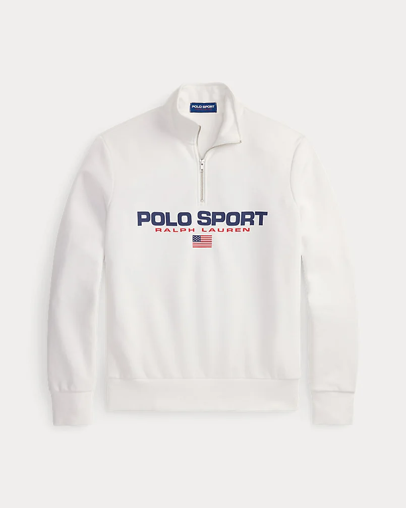 Свитшот Polo Sport Ralph Lauren на короткой молнии — 1