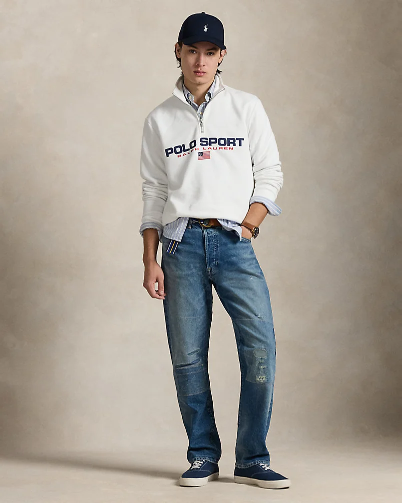 Свитшот Polo Sport Ralph Lauren на короткой молнии — 2