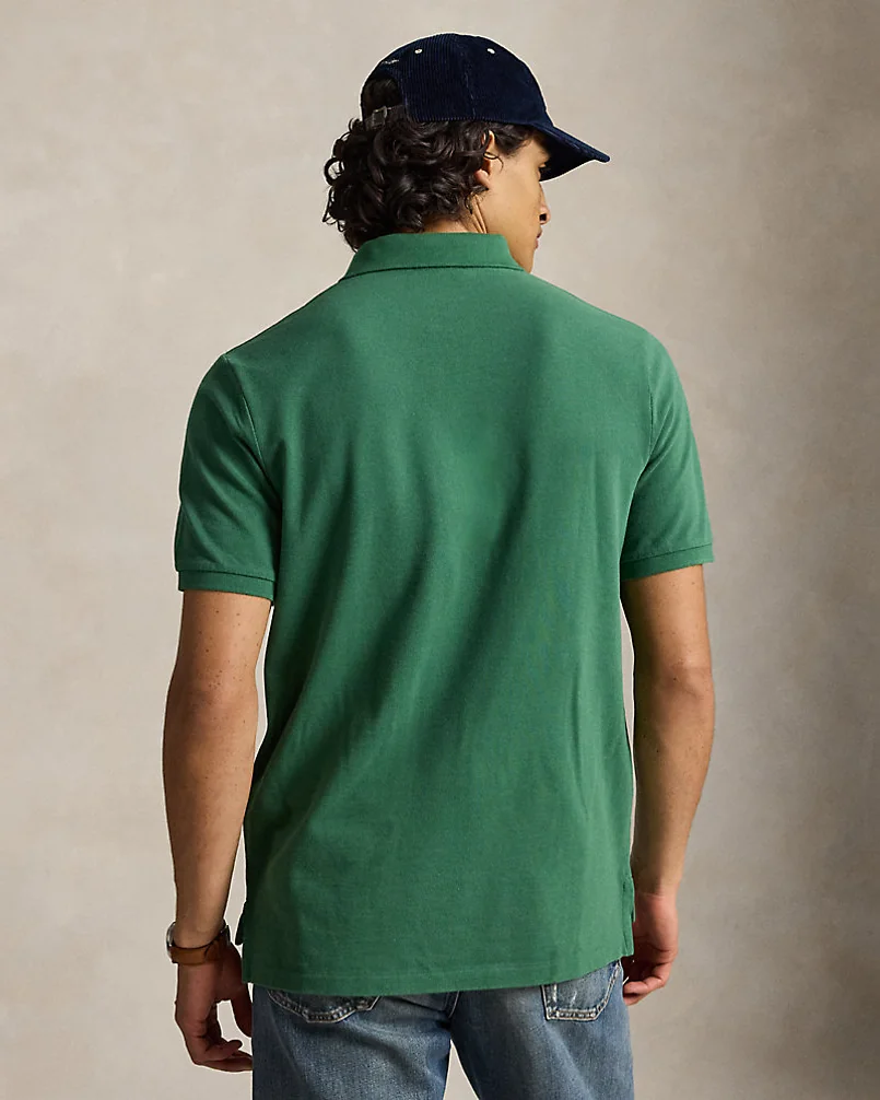 Поло Ralph Lauren с вышивкой Polo Bear из хлопкового пике — 4