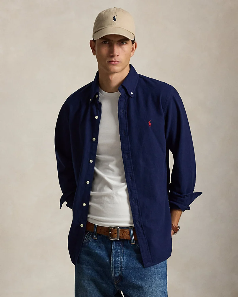 Фланелевая рубашка Classic Fit с начёсом — 2