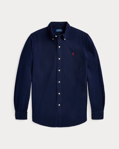 Фланелевая рубашка Classic Fit с начёсом
