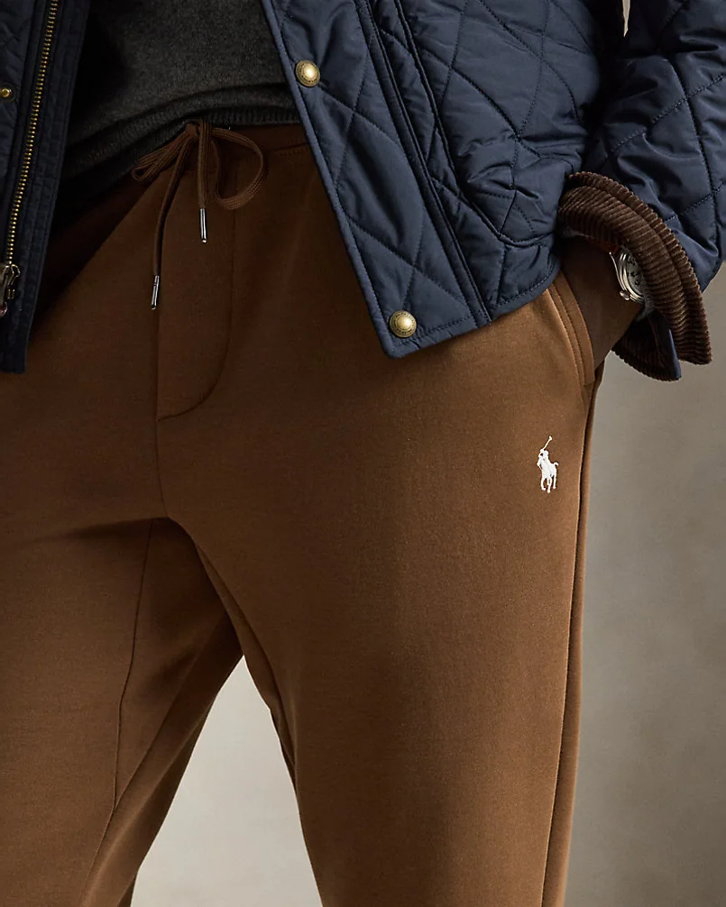 Джоггеры Ralph Lauren из трикотажа с манжетами — 5