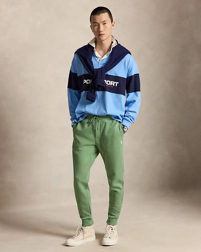 Джоггеры Ralph Lauren из трикотажа с манжетами — 2