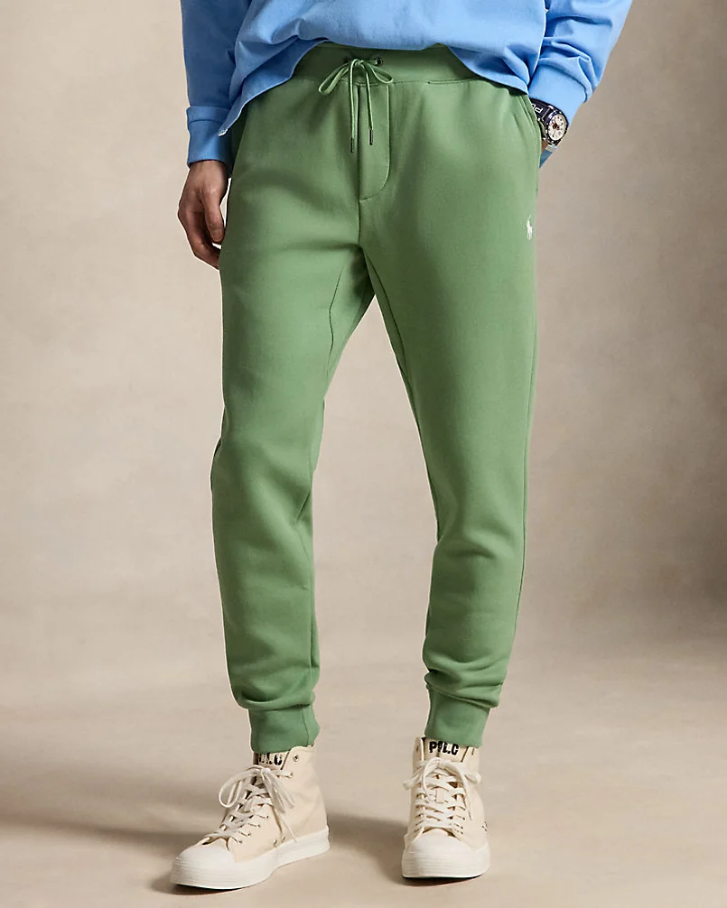 Джоггеры Ralph Lauren из трикотажа с манжетами — 3