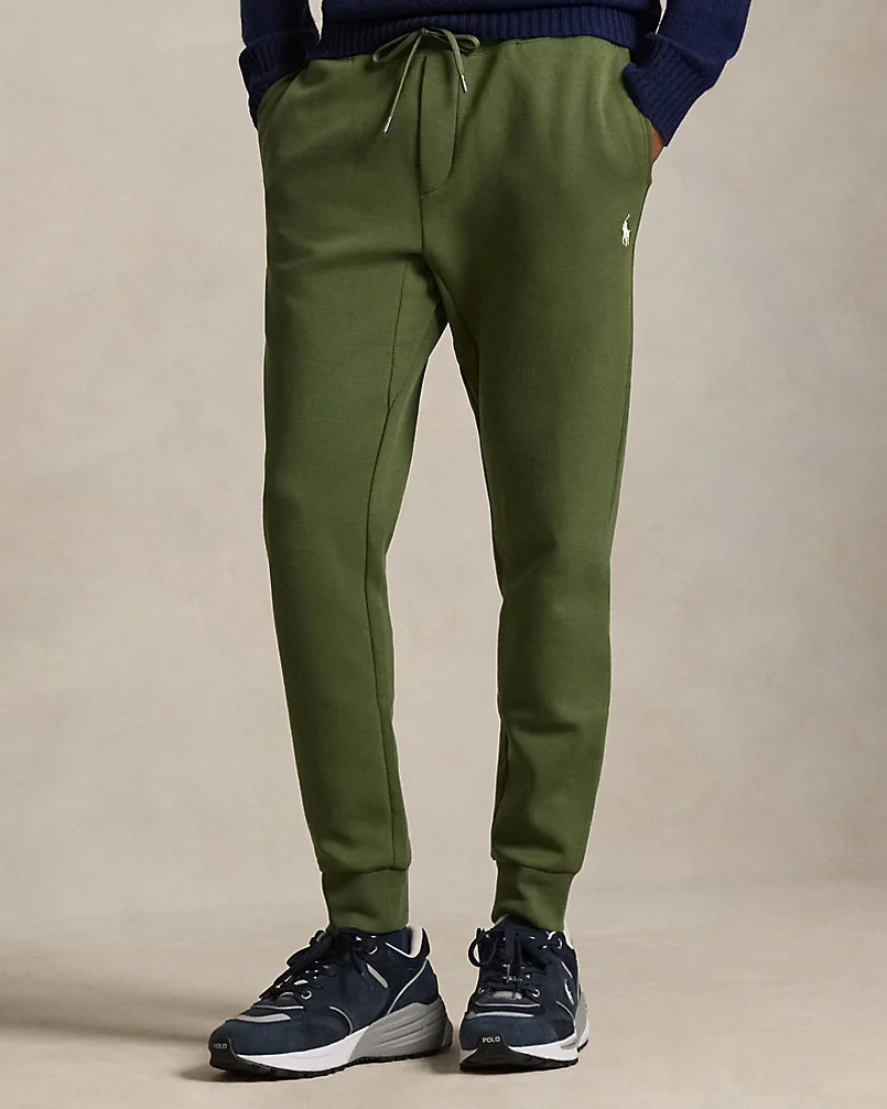 Джоггеры Ralph Lauren из трикотажа с манжетами — 3