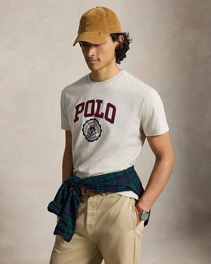 Футболка Classic Fit с логотипом Polo из хлопкового джерси — 2