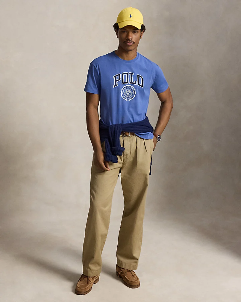 Футболка Classic Fit с логотипом Polo из хлопкового джерси — 3