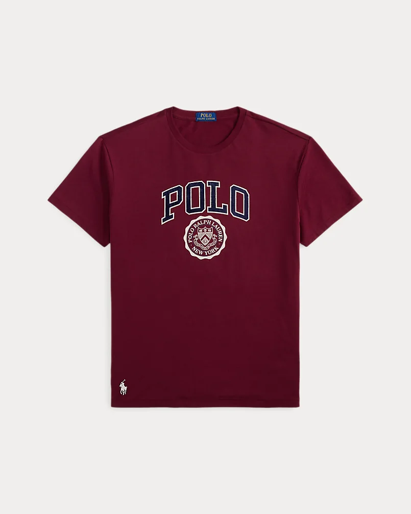 Футболка Classic Fit с логотипом Polo из хлопкового джерси — 1