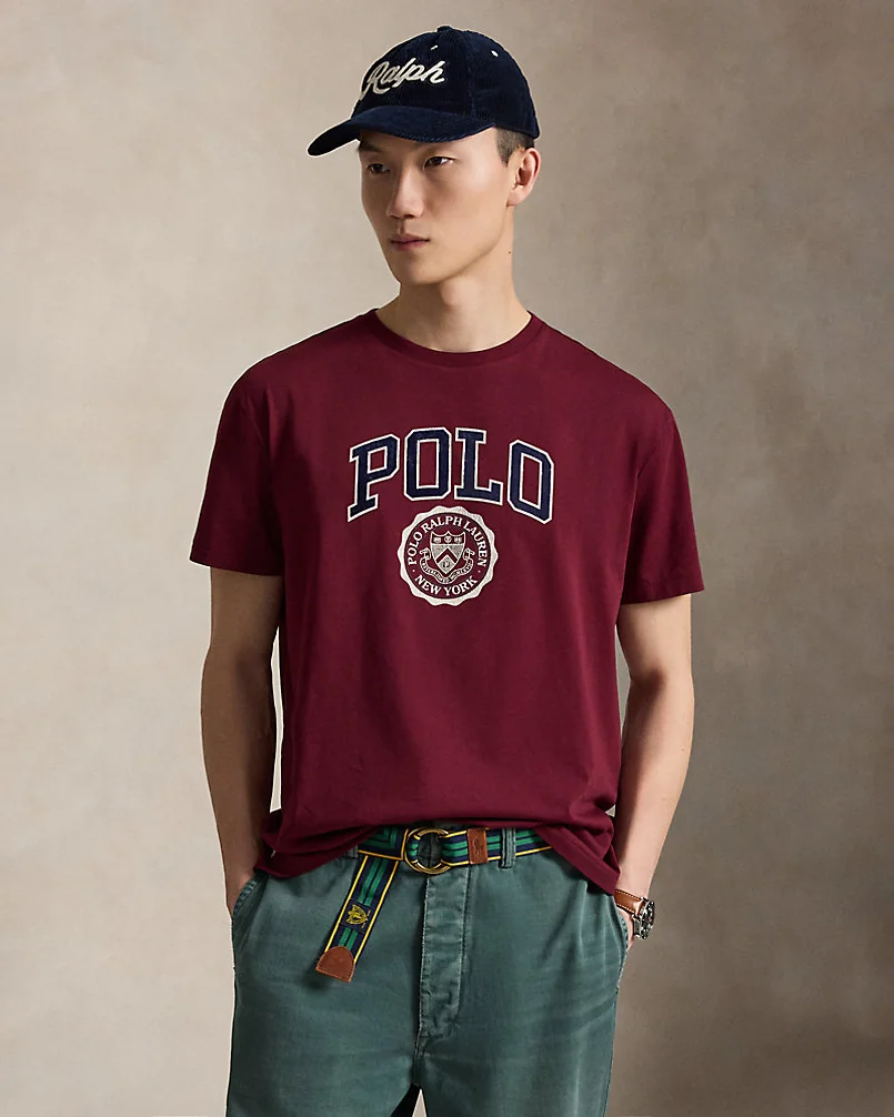Футболка Classic Fit с логотипом Polo из хлопкового джерси — 2