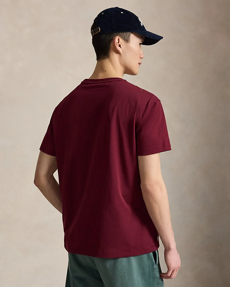 Футболка Classic Fit с логотипом Polo из хлопкового джерси — 4