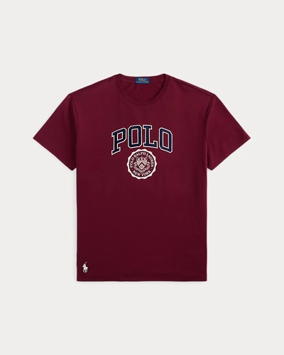 Футболка Classic Fit с логотипом Polo из хлопкового джерси