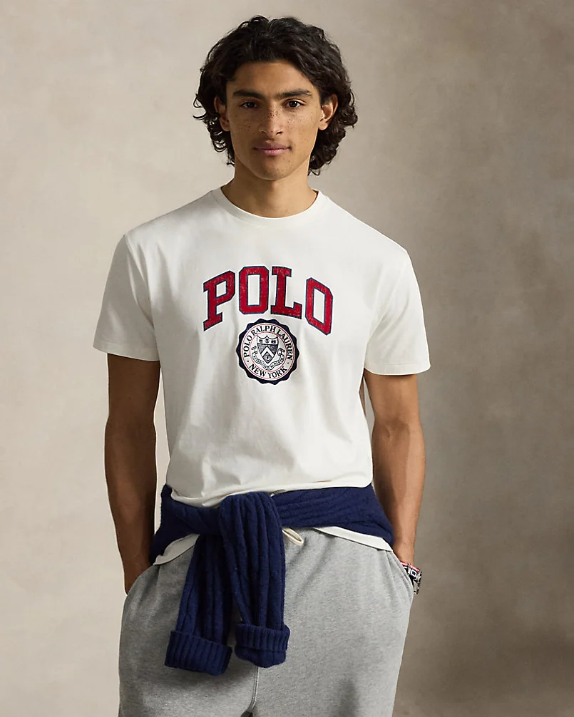 Футболка Classic Fit с логотипом Polo из хлопкового джерси — 2