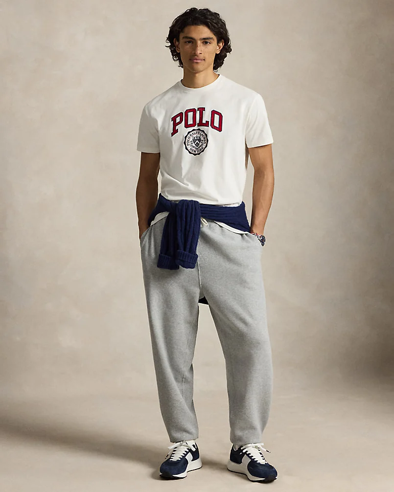 Футболка Classic Fit с логотипом Polo из хлопкового джерси — 3