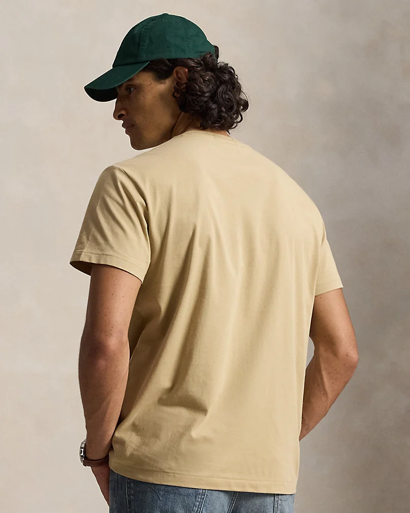 Хлопковая футболка Classic Fit с логотипом — 4