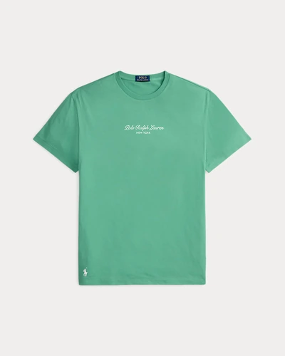 Хлопковая футболка Classic Fit с логотипом