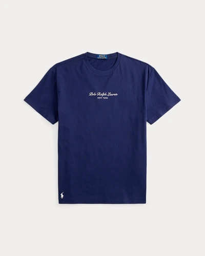 Хлопковая футболка Classic Fit с логотипом