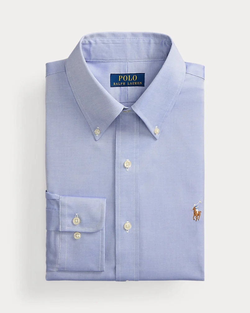 Рубашка Ralph Lauren Custom Fit Pinpoint Oxford — 1