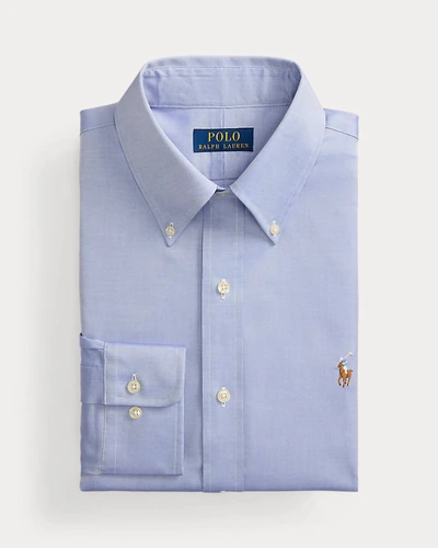 Рубашка Ralph Lauren Custom Fit Pinpoint Oxford