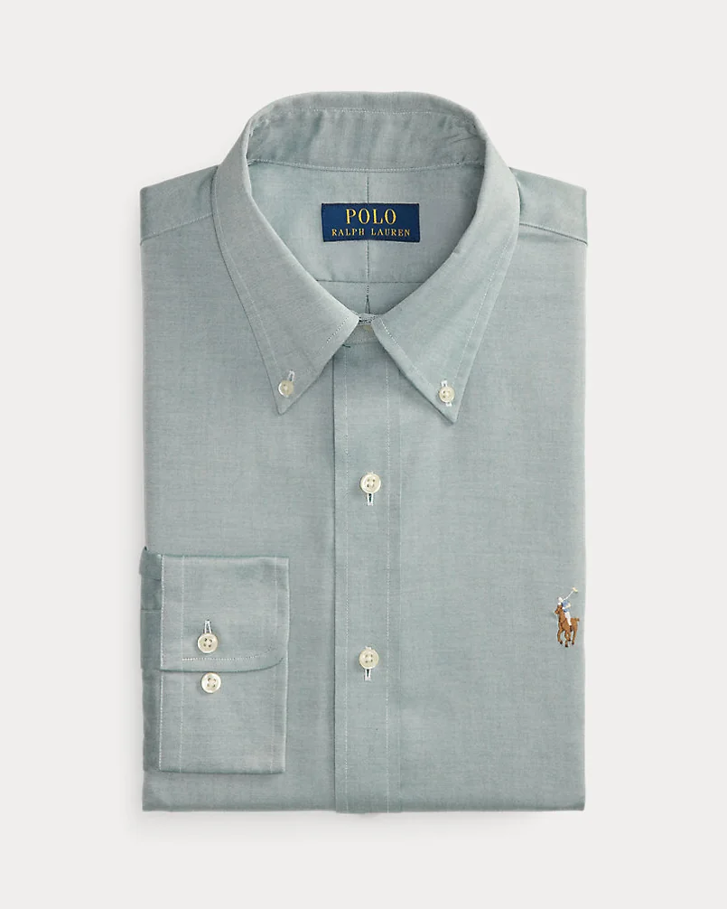 Рубашка Ralph Lauren Custom Fit Pinpoint Oxford — 1