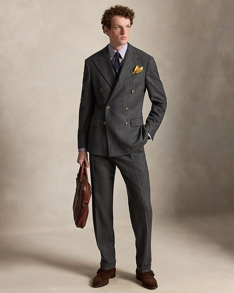 Рубашка Ralph Lauren Custom Fit Pinpoint Oxford — 3